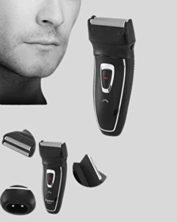 Unisex Şarjlı Saç ve Sakal Kesme Makinesi – Sessiz Motor 1–12 mm Ayarlanabili