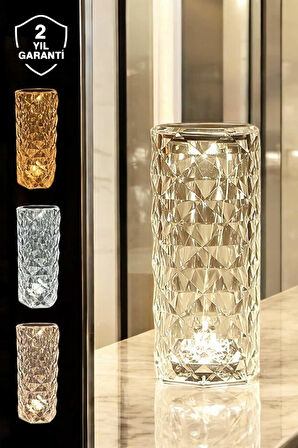 Dokunmatik Kristal Gece Lambası Hediyelik