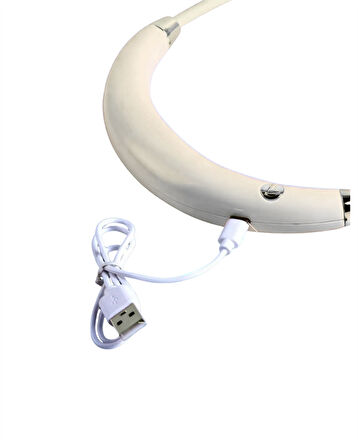 USB Şarjlı Katlanabilir Boyun Fanı | 3 Kademeli Sessiz ve Taşınabilir Tasarım