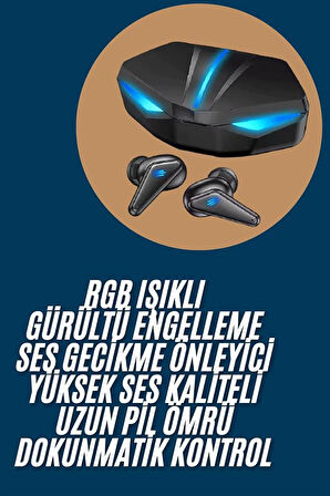 Wireless Gaming Kulaklık Mikrofonlu Bluetooth Oyuncu Kulaklığı