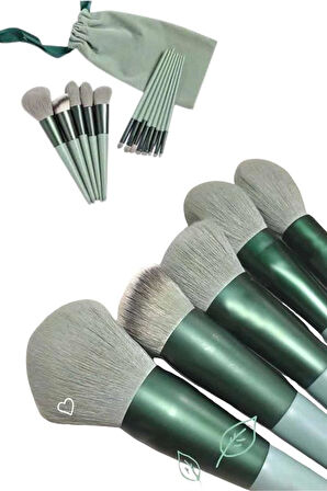 Profesyonel Makyaj Fırça Seti 13 Parça Yumuşak Kıllı Fırça Seti Far Fırças