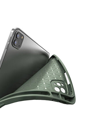 iPad Pro 11 (2020) Kılıf Tablet Focus Silikon - Lacivert-(5796)