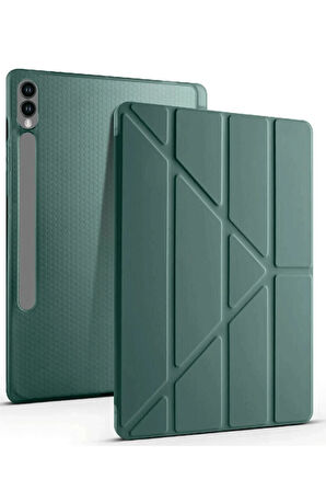 Samsung Galaxy X610 Tab S9 FE Plus 12.4 Kılıf Kalemlikli Mars Tablet Kılıfı - K