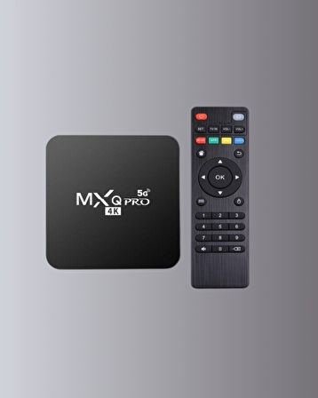 Android TV Box 4K – 2GB RAM 16GB ROM Kablosuz Wi-Fi Medya Oynatıcı