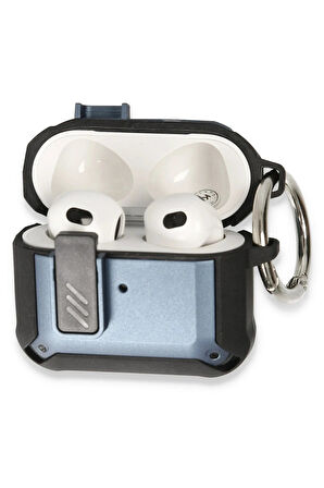 Airpods 3 (3.nesil) Truva Kılıf - Mavi-(5796)