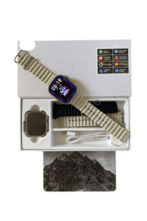 Akıllı Saat Çok Fonksiyonlu Unısex Sosyal Medya Girişli Bluetooth Bağlantılı