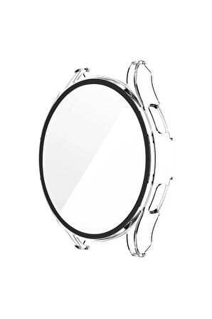 Watch 5 44mm Wall Camlı Kasa Ekran Koruyucu - Şeffaf-(5796)