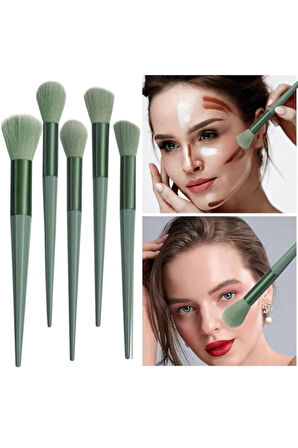 13 Parça Taşınabilir Kılıflı Profesyonel Makyaj Fırça Seti Pudra Allık Fond