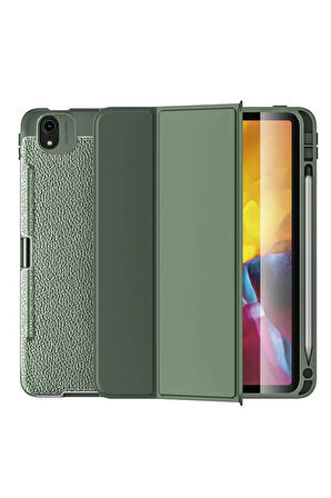 iPad Air 4 10.9 Kılıf Tablet Focus Silikon - Yeşil-(5796)