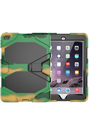iPad 5 Air 9.7 Kılıf Griffin Tablet Kapak - Kamuflaj-(5796)