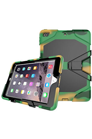 iPad 5 Air 9.7 Kılıf Griffin Tablet Kapak - Kamuflaj-(5796)