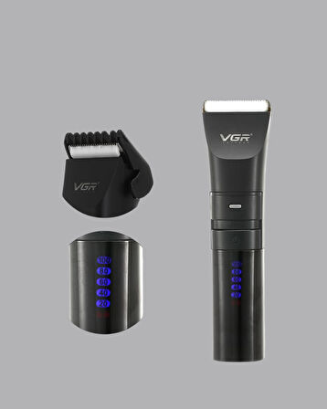 Şarjlı Tıraş Makinesi –Dijital Ekranlı Hızlı Şarjlı Profesyonel Kesim Set