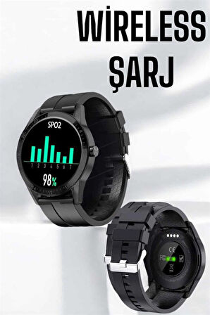 Akıllı Saat Çok Fonksiyonlu Sesli Görüşme NFC Uyumlu Amoled Ekran