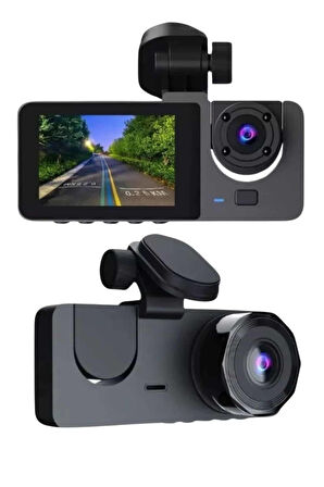 DVR Araç İçi Kamera Hareket Algılayabilen 1080P CarPlay Video Kaydedici