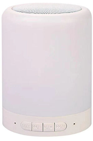 CL-671 Şarjlı Dokunmatik Gece Lambalı Bluetooth Hoparlör-(5796)