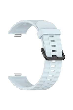 Huawei Watch Fit 3 Klasik Kordon - Açık Mavi-(5796)