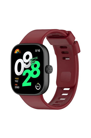 Xiaomi Redmi Watch 4 Klasik Kordon - Bordo-(5796)