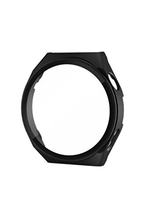 Huawei Watch GT2 Pro 46mm Dota Camlı Kasa Ekran Koruyucu - Siyah-(5796)