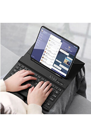 Universal Universal Kılıf Fold Klavye - Siyah-(5796)