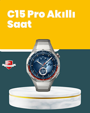 Akıllı Saat Nabız Ölçer Adım Sayar ve Uyku Takip Özellikli