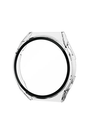 Huawei Watch GT3 46mm Dota Camlı Kasa Ekran Koruyucu - Şeffaf-(5796)
