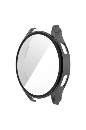 Watch 5 40mm Wall Camlı Kasa Ekran Koruyucu - Siyah-(5796)