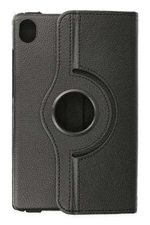 Lenovo Tab M8 Kılıf 360 Tablet Deri Kılıf - Siyah-(5796)