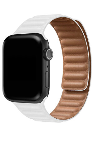 Apple Watch 38mm Loop Kordon - Beyaz-(5796)
