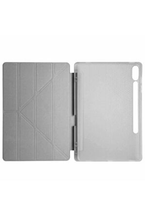 Samsung Galaxy X610 Tab S9 FE Plus 12.4 Kılıf Kalemlikli Mars Tablet Kılıfı - K