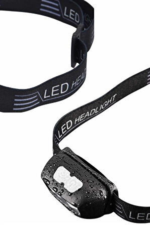 Sensörlü Şarjlı Type-c Şarj Işıklı Kafa Lambası Kamp Lambası