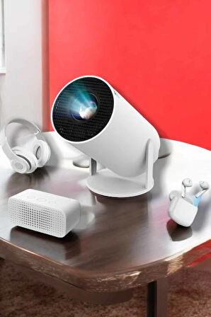 USB ve Kablosuz Bağlantı Özellikli 5000 Saat Ampul Ömürlü Projeksiyon