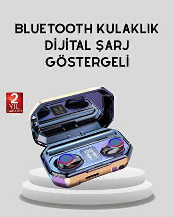 Bluetooth Kablosuz Kulaklık 4 Saat Kullanım Şarj Kutulu Düşük Enerji Tüketiml