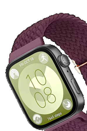 Huawei Fit 4 Star Kordon - Mürdüm-(5796)