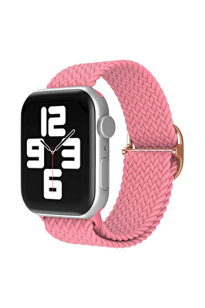 Apple Watch 42mm Star Kordon - Pembe-(5796)