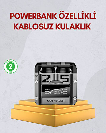 Bluetooth 5.0 Kulak İçi Kulaklık Mikrofonlu Kablosuz Model