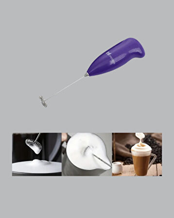 Portatif Kahve Köpürtücü – Latte Cappuccino Milkshake ve Puding Yapıcı