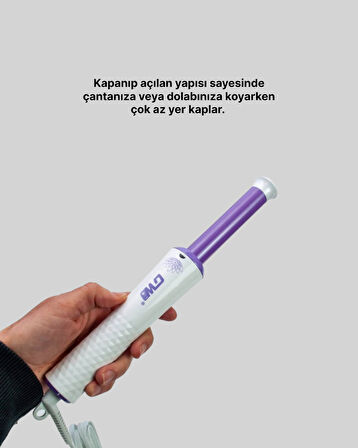 Ayarlanabilir Isı Kontrollü Saç Maşası – Hızlı Isınma ve İyon Teknolojisi