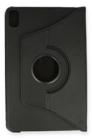 Huawei MatePad 10.4 Kılıf 360 Tablet Deri Kılıf - Siyah-(5796)