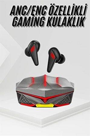 Profesyonel TWS Işıklı Kablosuz Bluetooth Kulaklık Oyuncu Kulaklığı