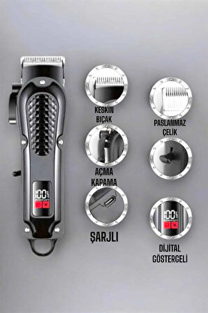 Tıraş Makinesi Taşınabilir Özel Kesim Paslanmaz Çelik Bıçaklı