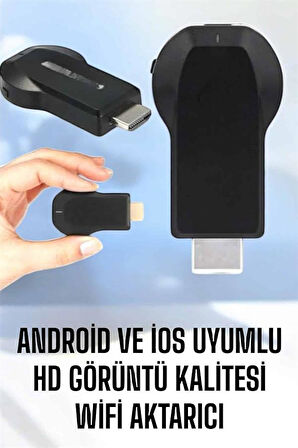 M9 Plus Hdmi Kablosuz Görüntü Ve Ses Aktarıcı HD Görüntü