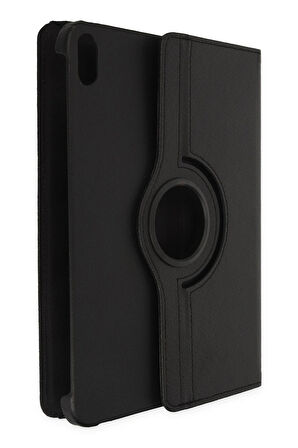 iPad 2022 10.9 (10.nesil) Kılıf 360 Tablet Deri Kılıf - Siyah-(5796)
