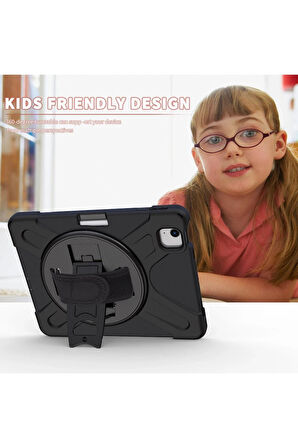 iPad Pro 11 (2020) Kılıf Amazing Tablet Kapak - Siyah-(5796)