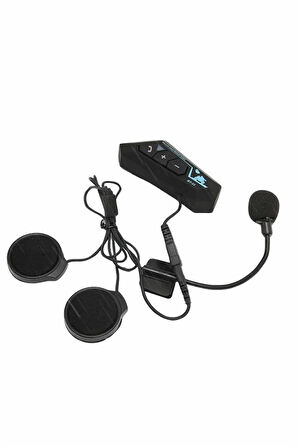 Bluetooth Kask Kulaklığı Intercom 5.0 Bluetooth Android ve İOS Uyumlu