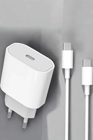 Güç Adaptörü ve Kablosu Şarj Aleti 15/15 Pro Max Uyumlu Hızlı Şarj