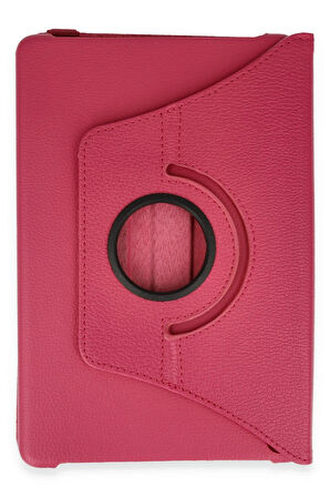 Huawei MatePad SE Kılıf 360 Tablet Deri Kılıf - Pembe-(5796)