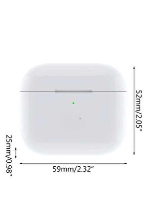 3.Nesil İOS Android Uyumlu Bluetooth 5.0 Beyaz Çağrı Cevaplama