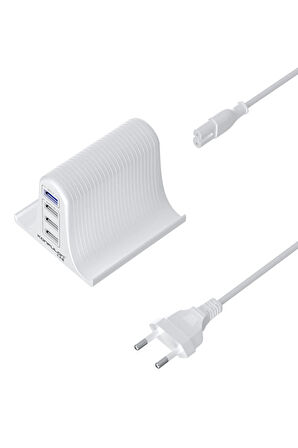 C52Q 4 USB 3.0 Quick Standlı Seyahat Şarj Cihazı-(5796)