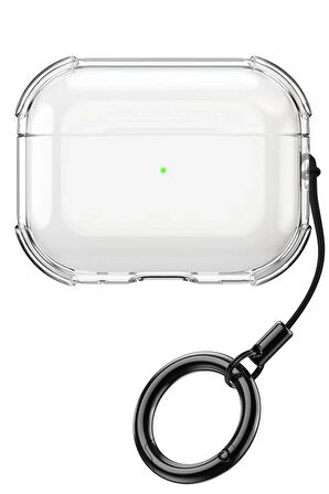 Airpods Pro 3 (3.nesil) Showy Kılıf - Şeffaf-(5796)