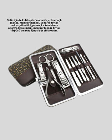 Tüm İhtiyaçlara Uygun Taşınabilir Manikür & Pedikür Seti